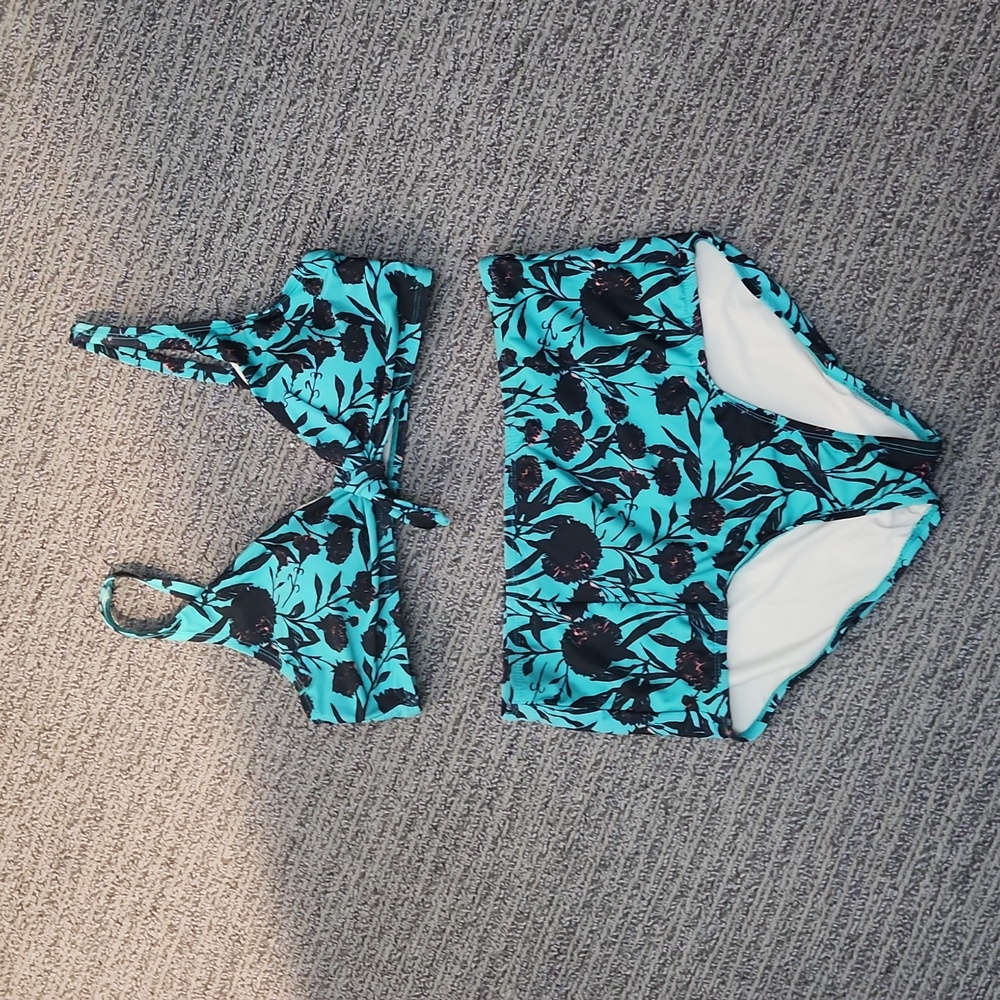 High Dive By Modcloth Floral Swimsuit
